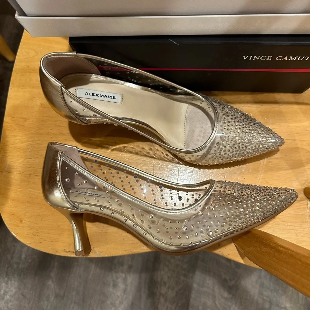 Alex Marie Rhinestone Pumps - Picture 2 of 8